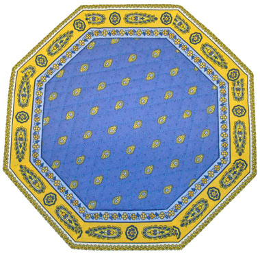 Octogonal table mat (Marat d'Avignon / bastide. lavender - Click Image to Close